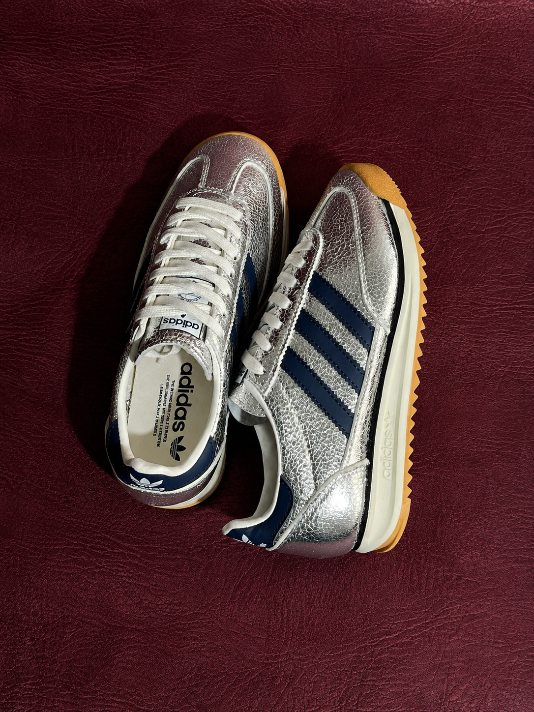 Tenis SL 72 “Silver Metallic/Collegiate Navy”
