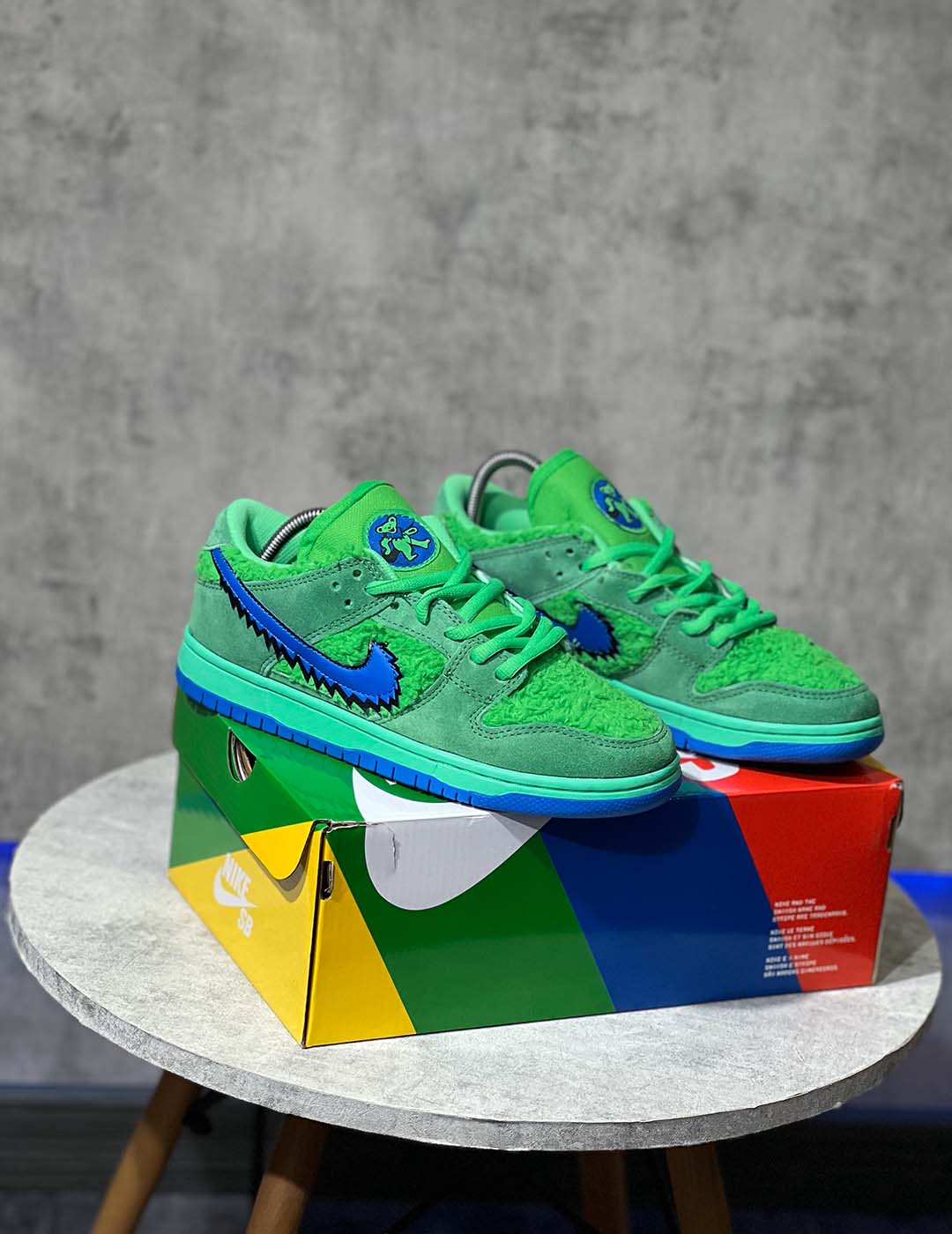 Nike Dunk Low Grateful Dead Green