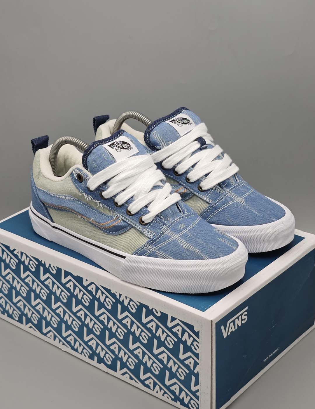 Vans Blue Black Checkerboard