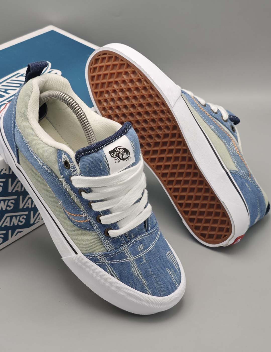 Vans Blue Black Checkerboard