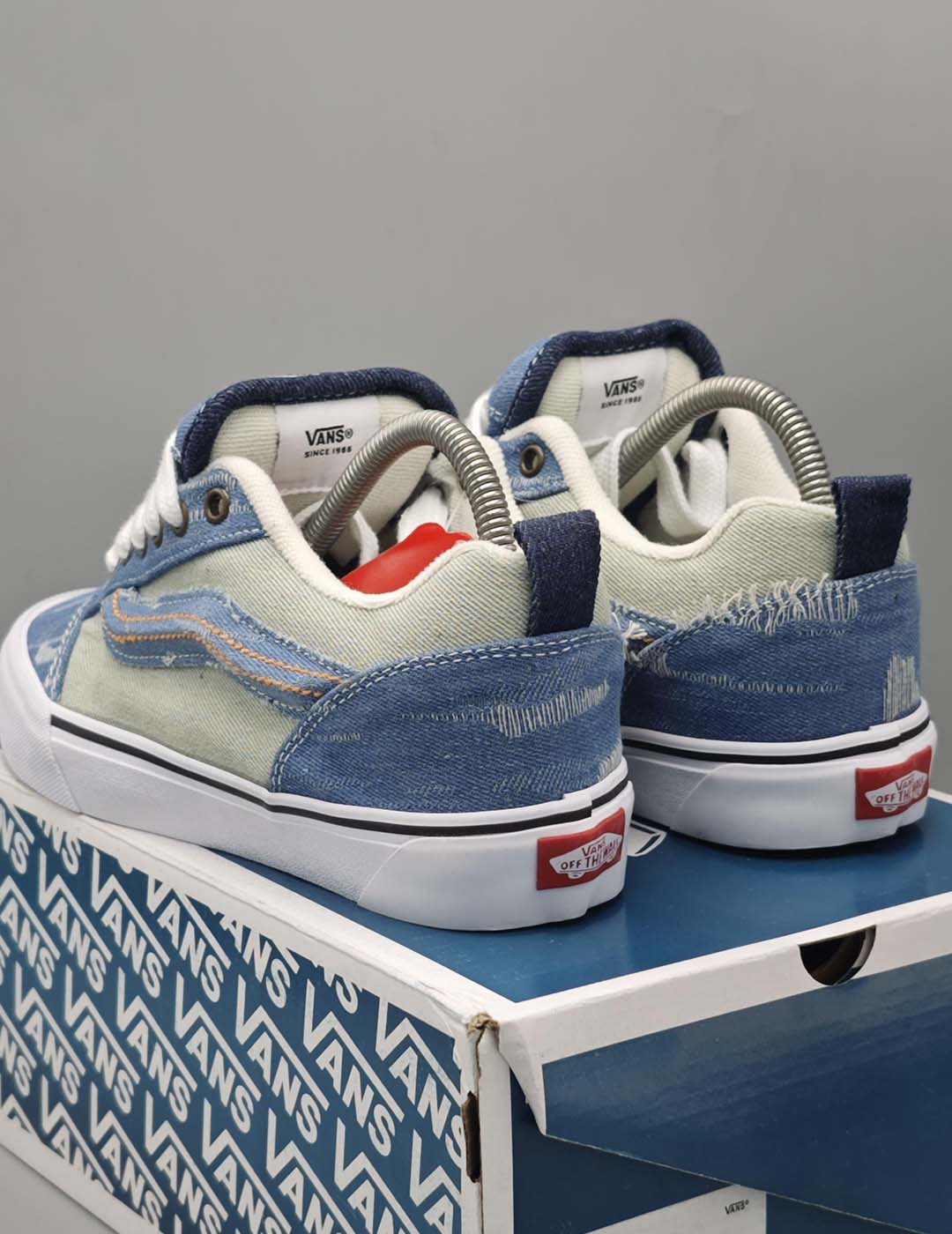 Vans Blue Black Checkerboard