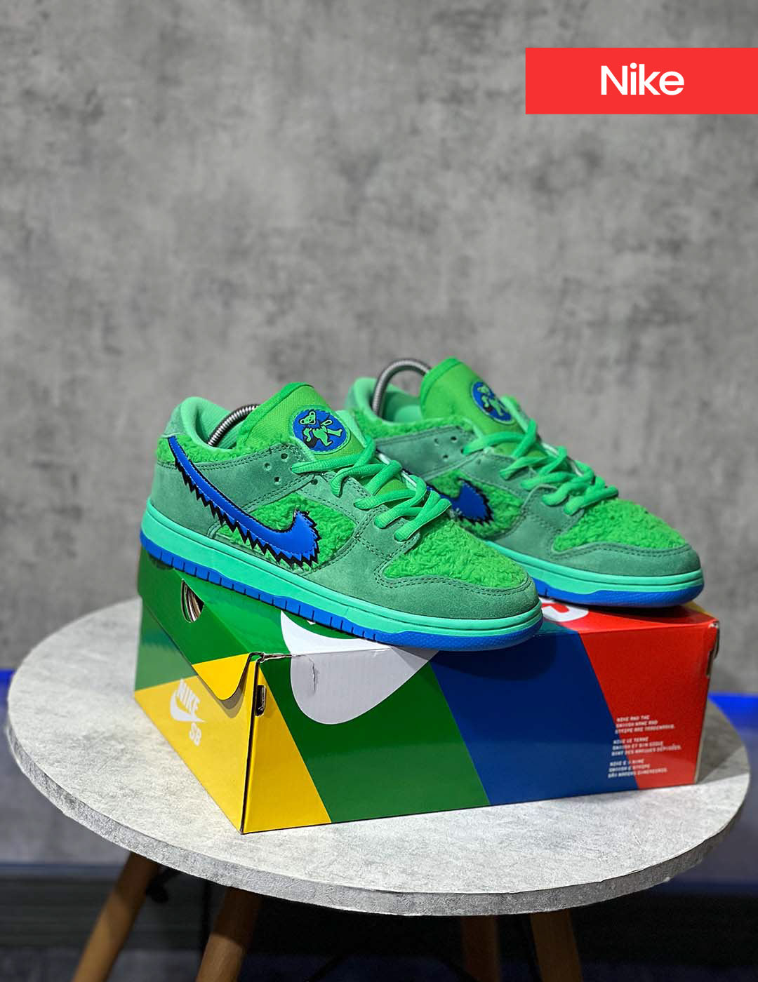 Nike Dunk Low Grateful Dead Green