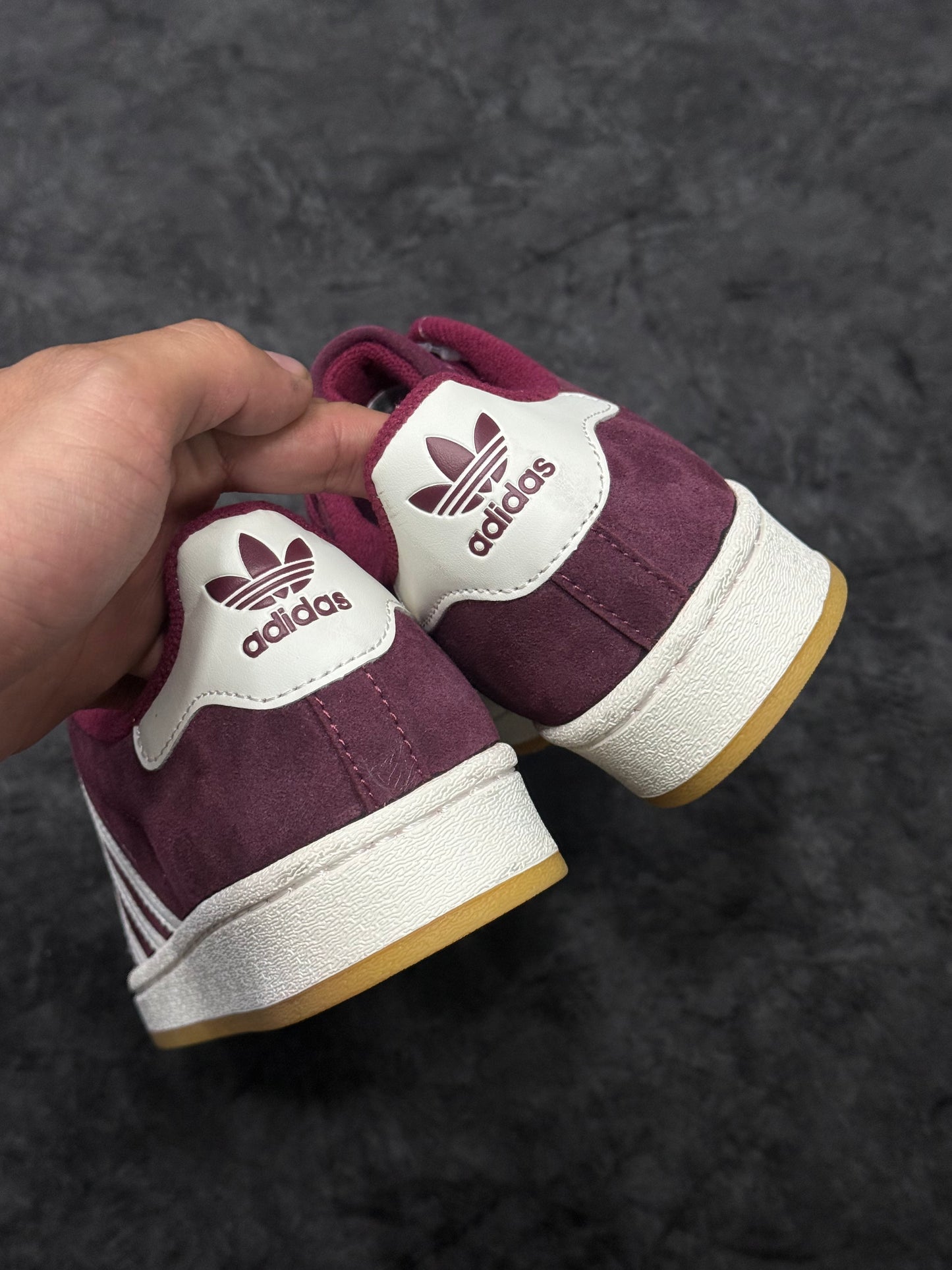 Adidas Originals Superstar Vinotinto gamuza