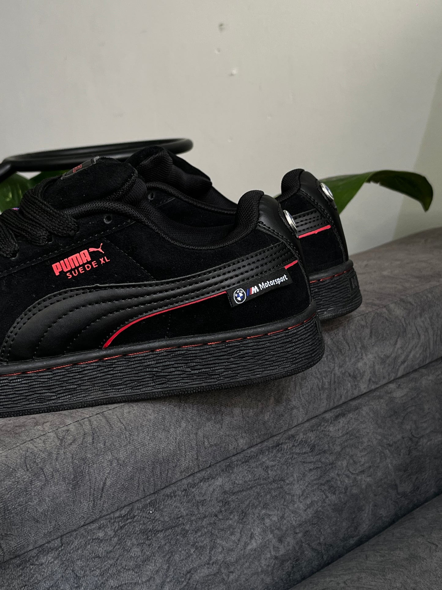 Puma Suede XL BMW M Motorsport black / red