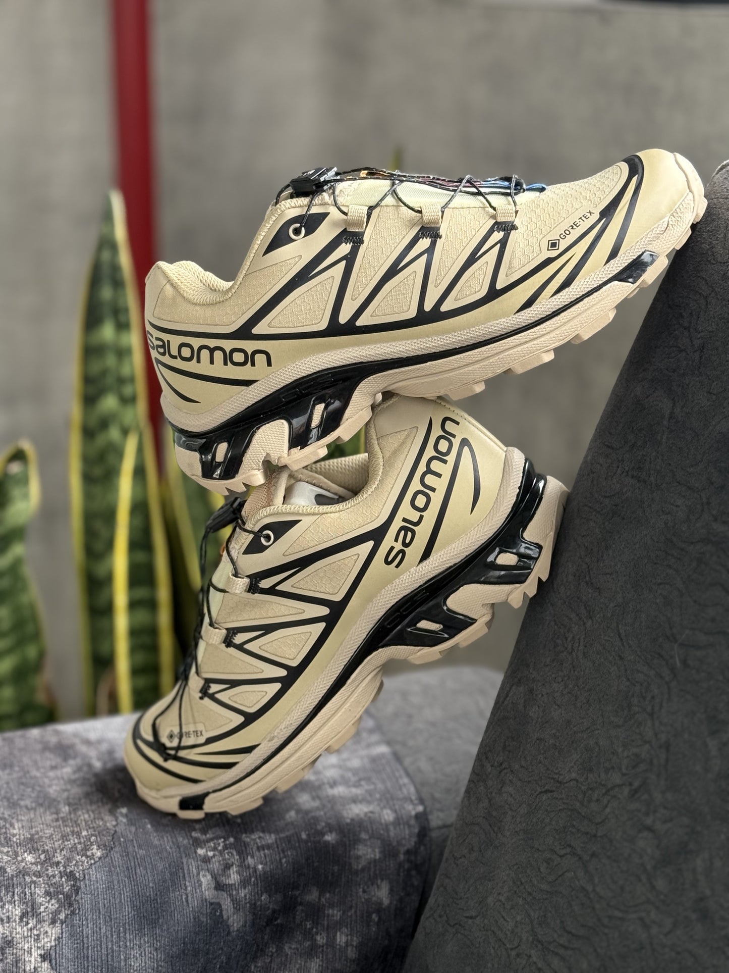 Salomon XT-6 Beige Black