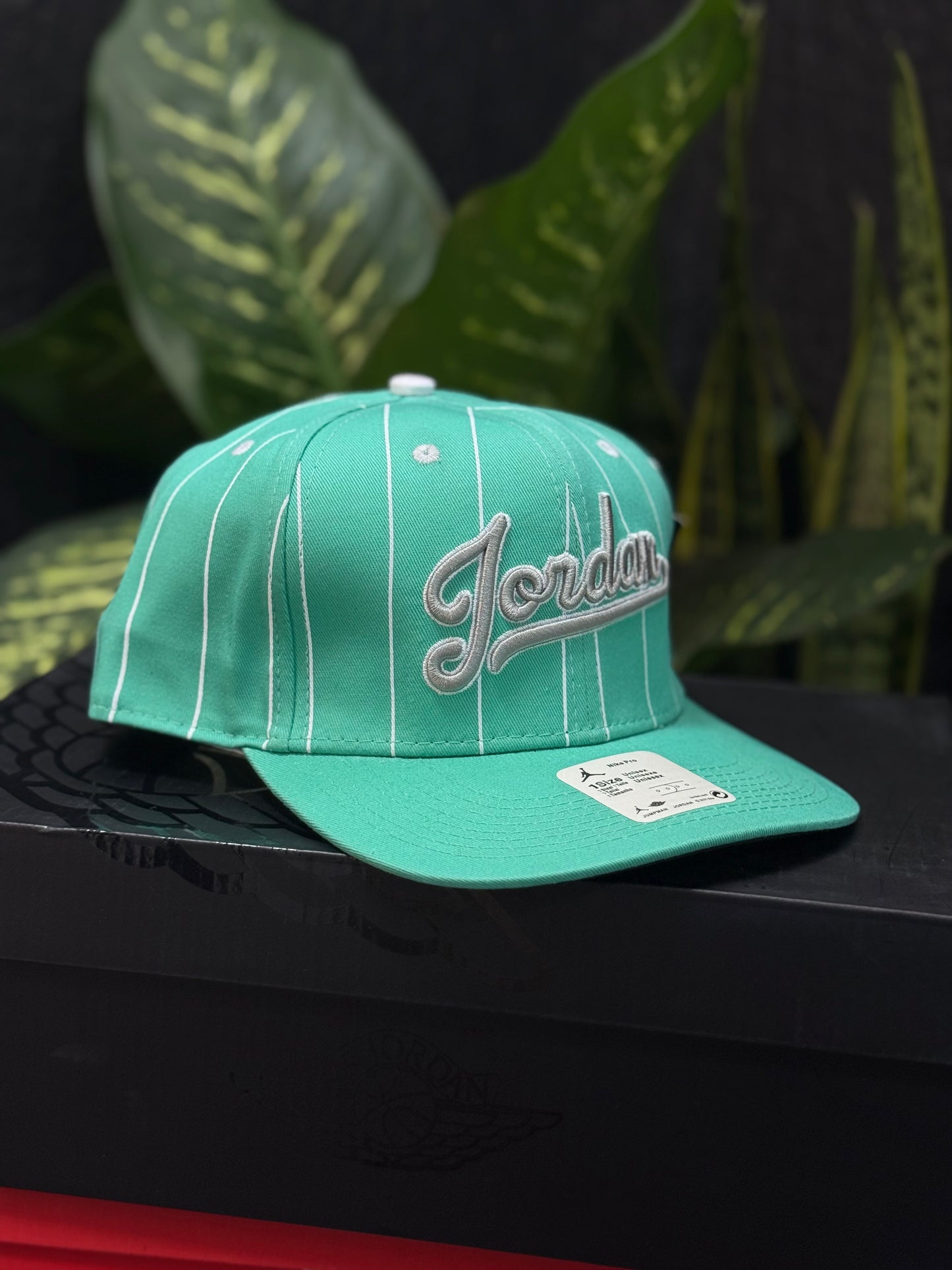 Air Jordan 1 High OG “Green Glow” x Jordan Flight MVP Pro Snapback Cap
