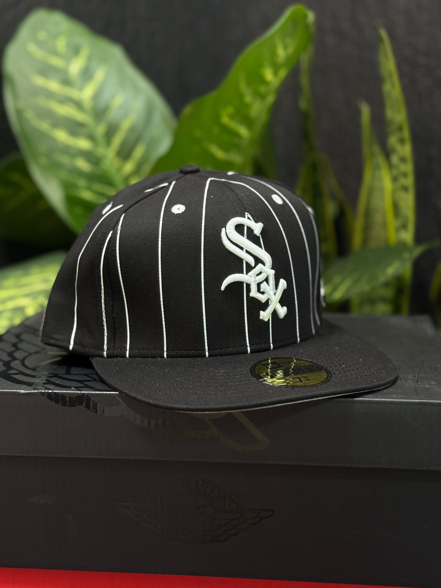 Chicago White Sox MLB Pinstripe Visor 9FIFTY Snapback