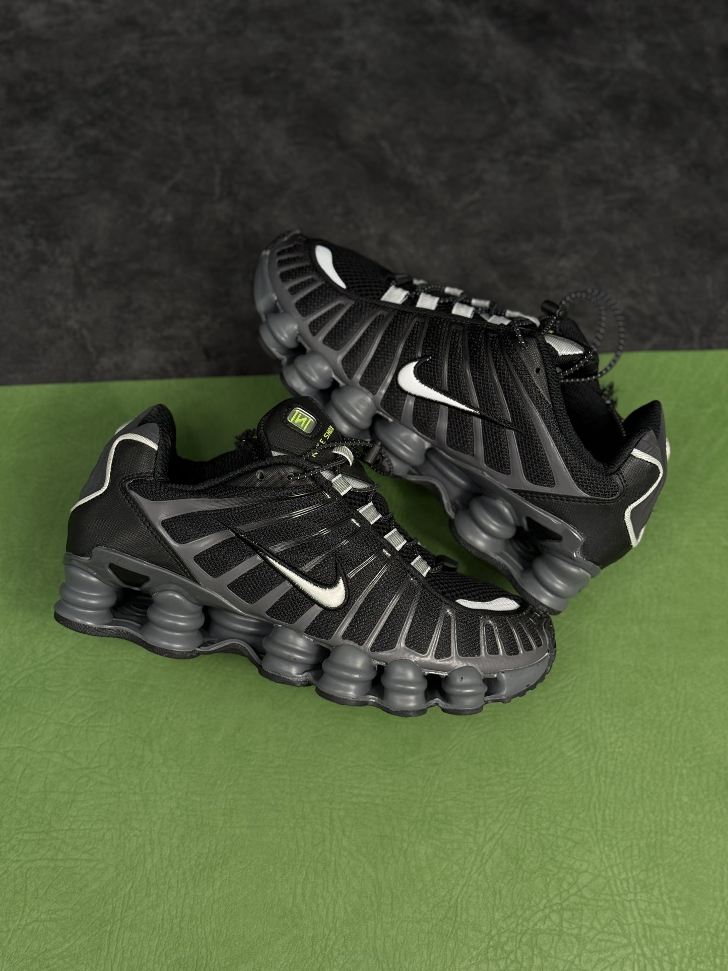 Nike Shox TL Black Metallic Silver