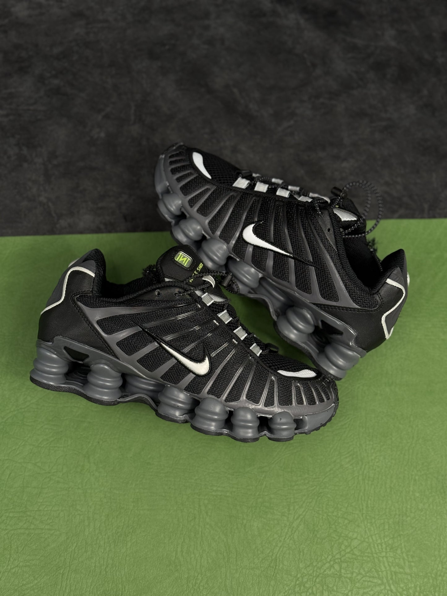 Nike Shox TL Black Metallic Silver