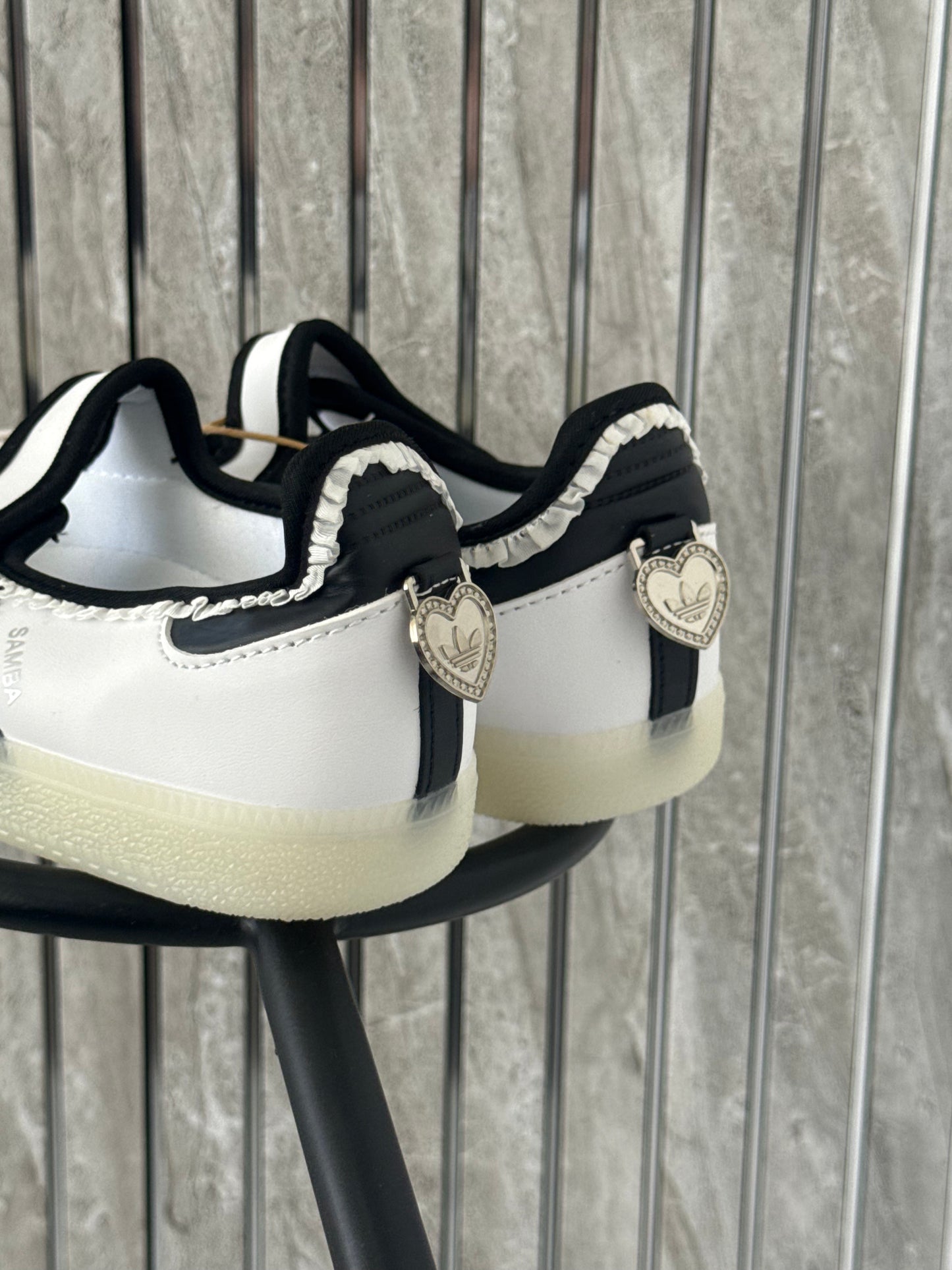 Adidas Samba Jane (Ruffle Pack / White & Black)