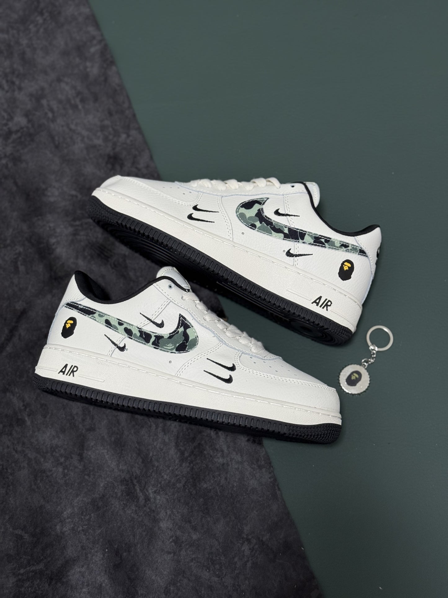 Nike Air Force 1 Low Bape Camo – Estilo icónico con un toque exclusivo