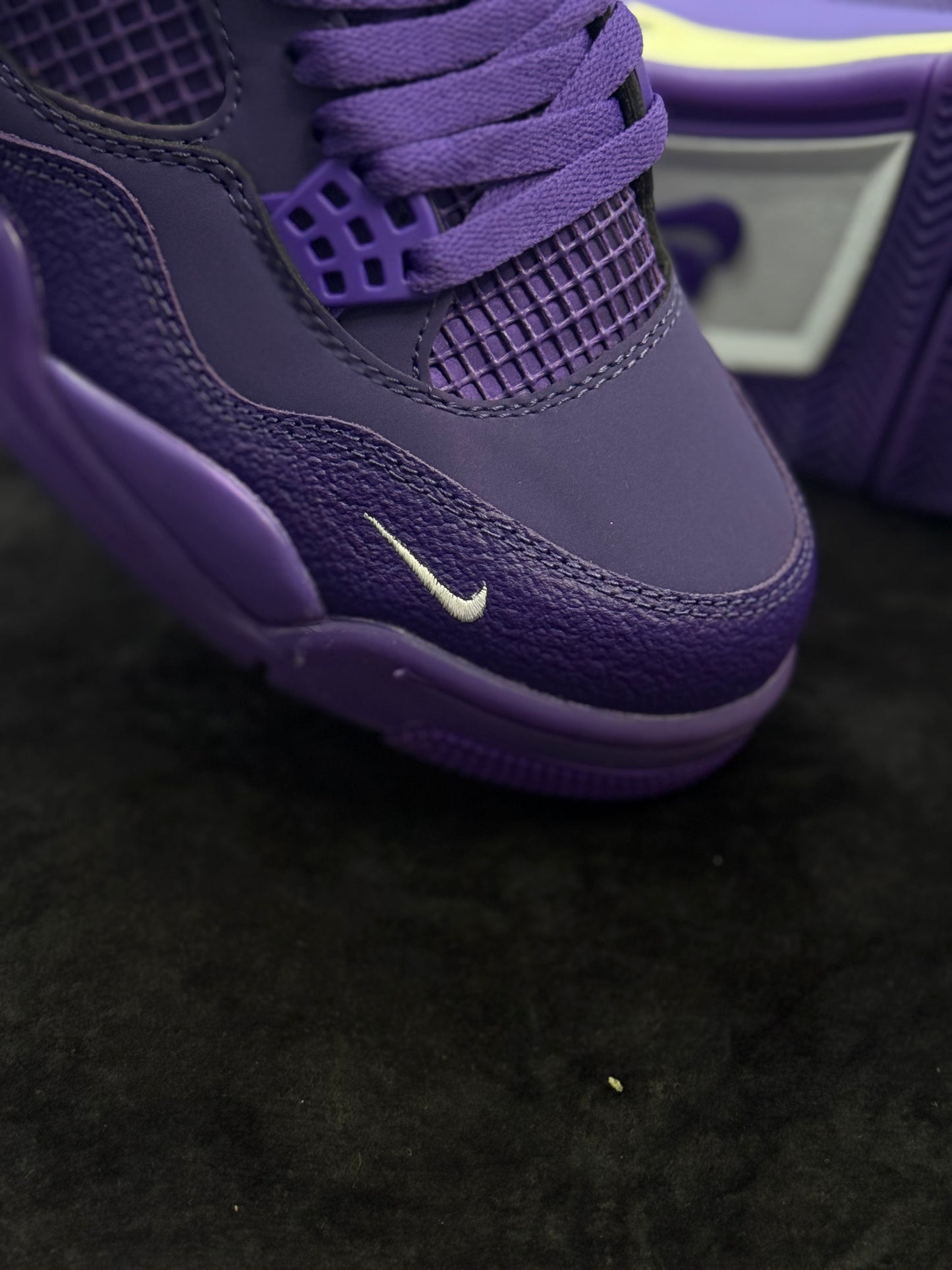 Air Jordan 4 Retro Nigel Sylvester "Purple Brick by Brick"