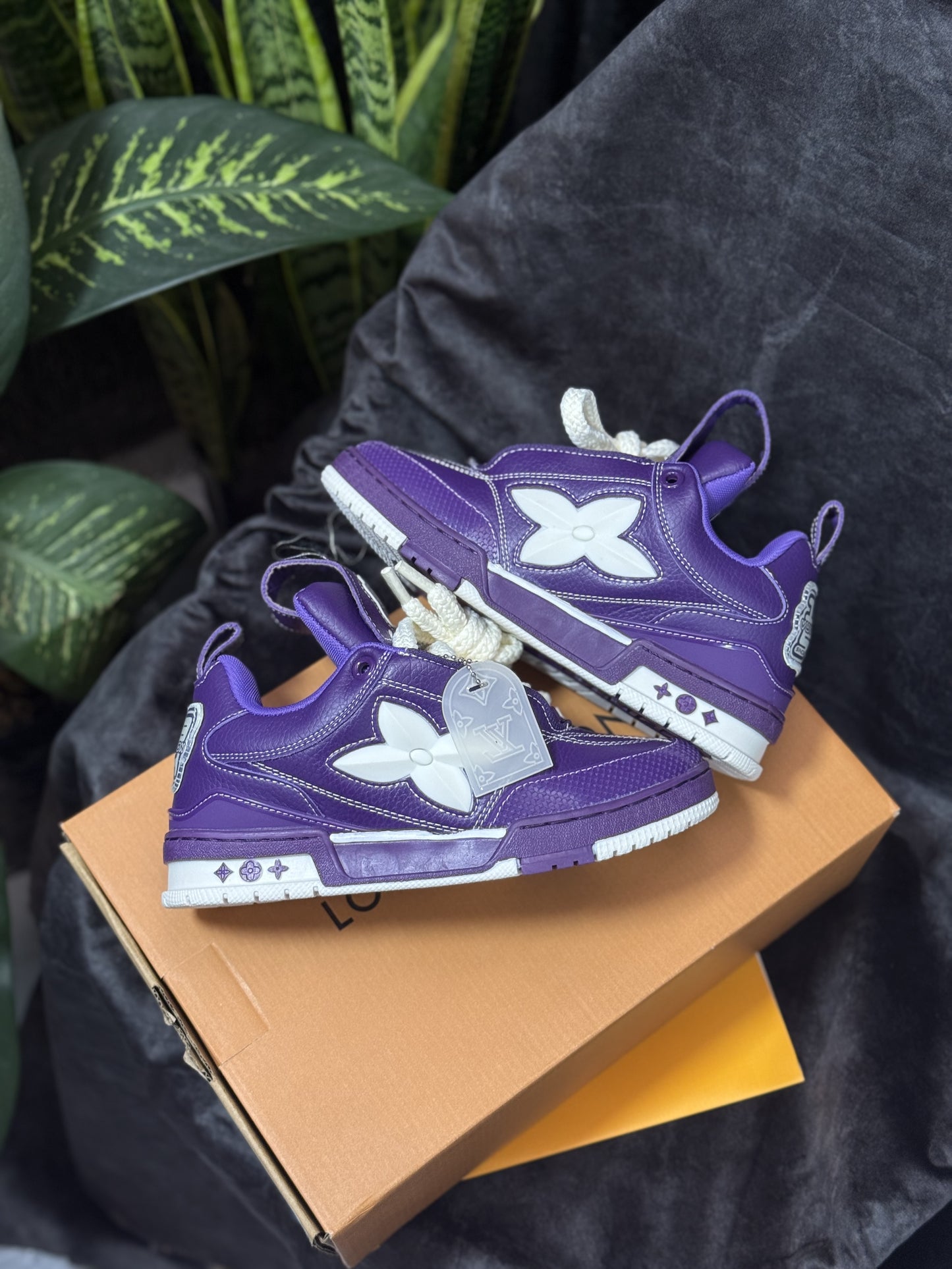 Zapatilla de Skate Louis Vuitton LV - Moradas