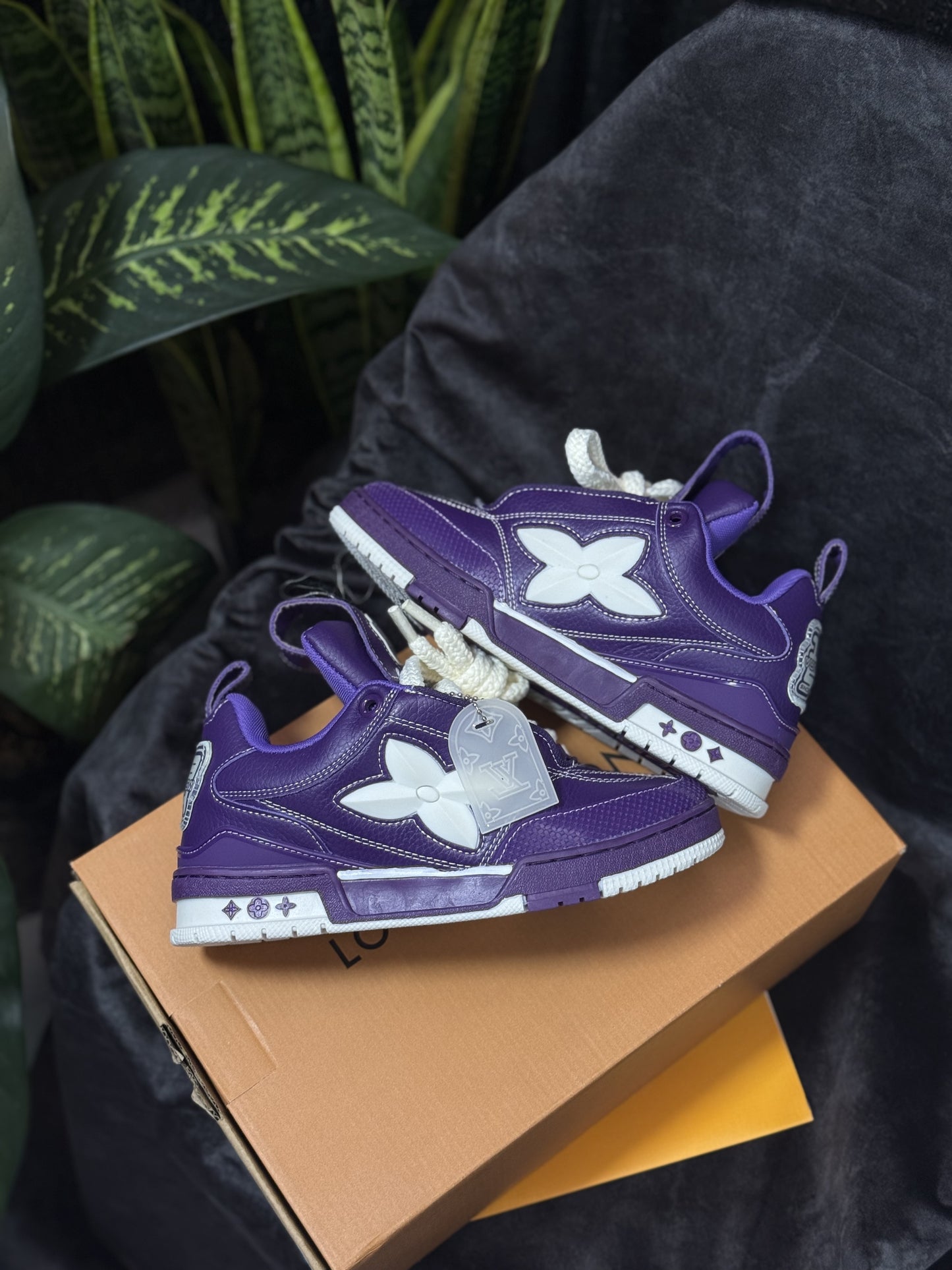Zapatilla de Skate Louis Vuitton LV - Moradas