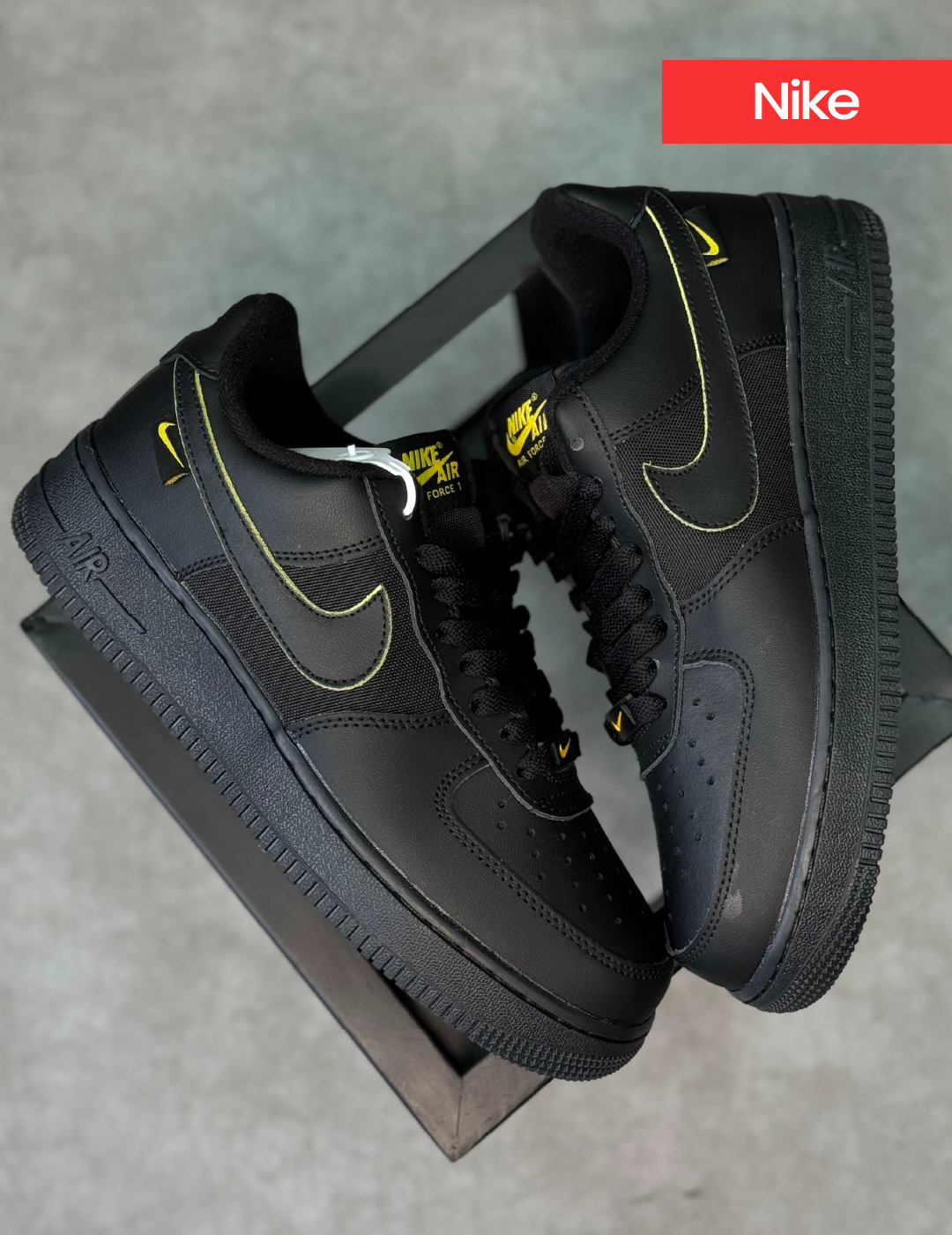 Nike Air Force 1 Low Black Smoke
