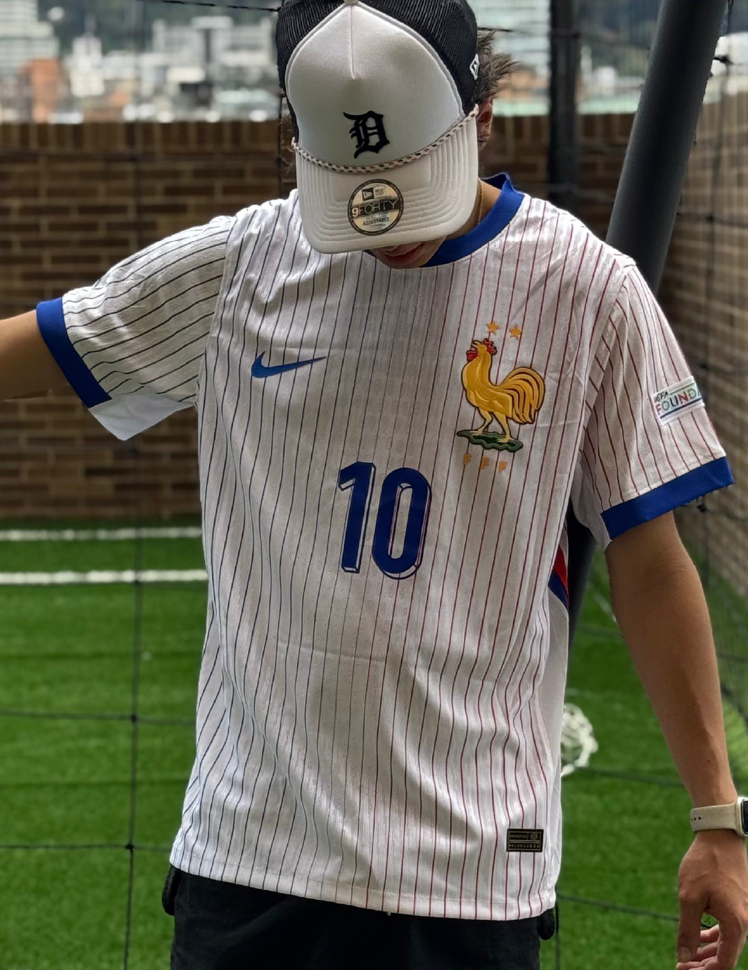 Camiseta retro de colección Francia 24