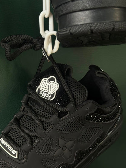 Louis Vuitton Skate Swarovski Negro