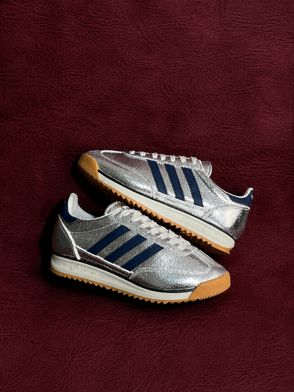 Tenis SL 72 “Silver Metallic/Collegiate Navy”