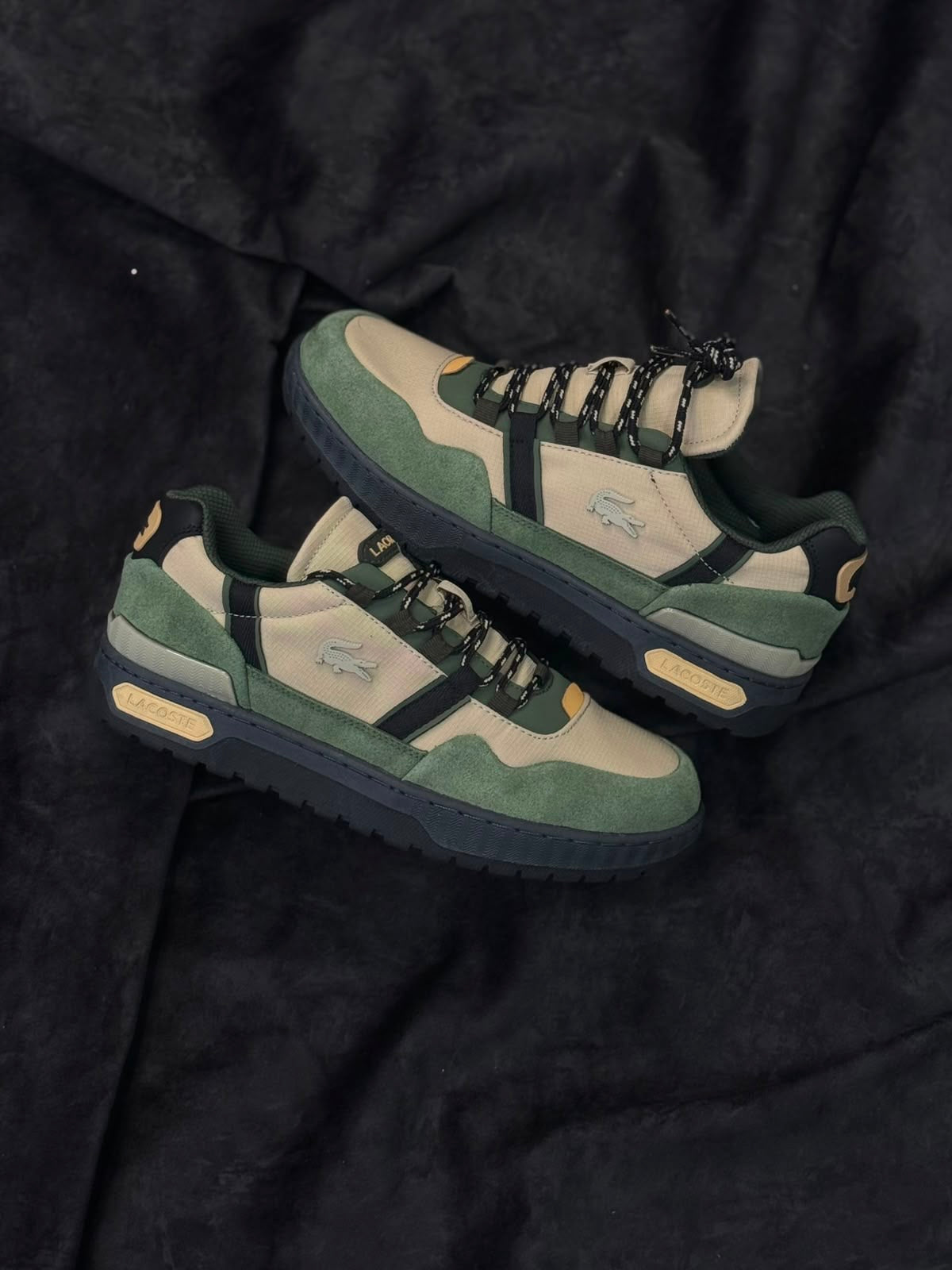 Lacoste T-Clip Winter Off White/Dark Green