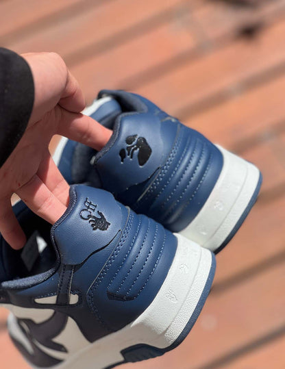 Off-White Out Of Office Low Top "Dark Blue/White