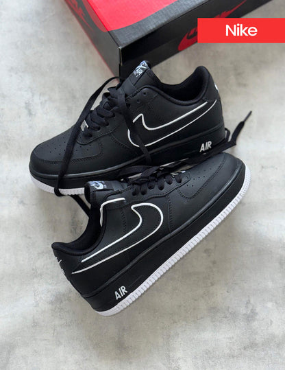 Nike Air Force 1 Low Leather Black White
