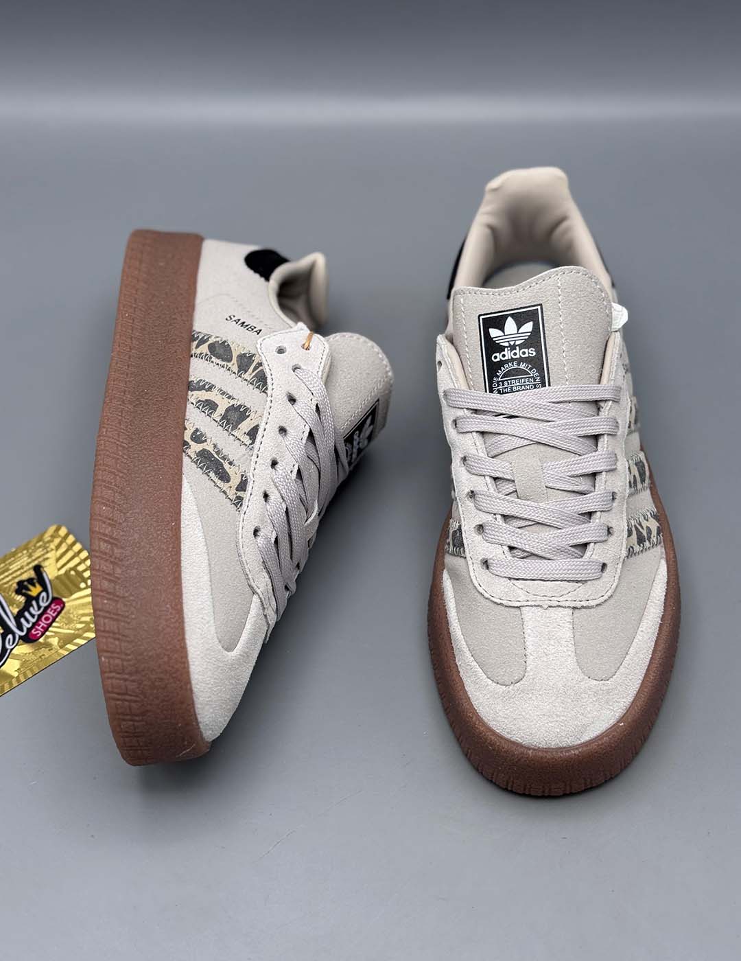 Adidas Sambae Leopard Off White