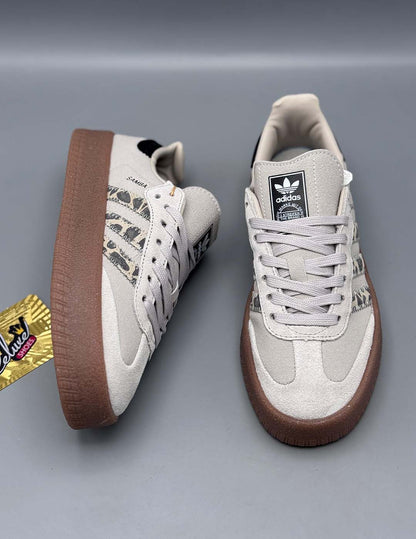 Adidas Sambae Leopard Off White