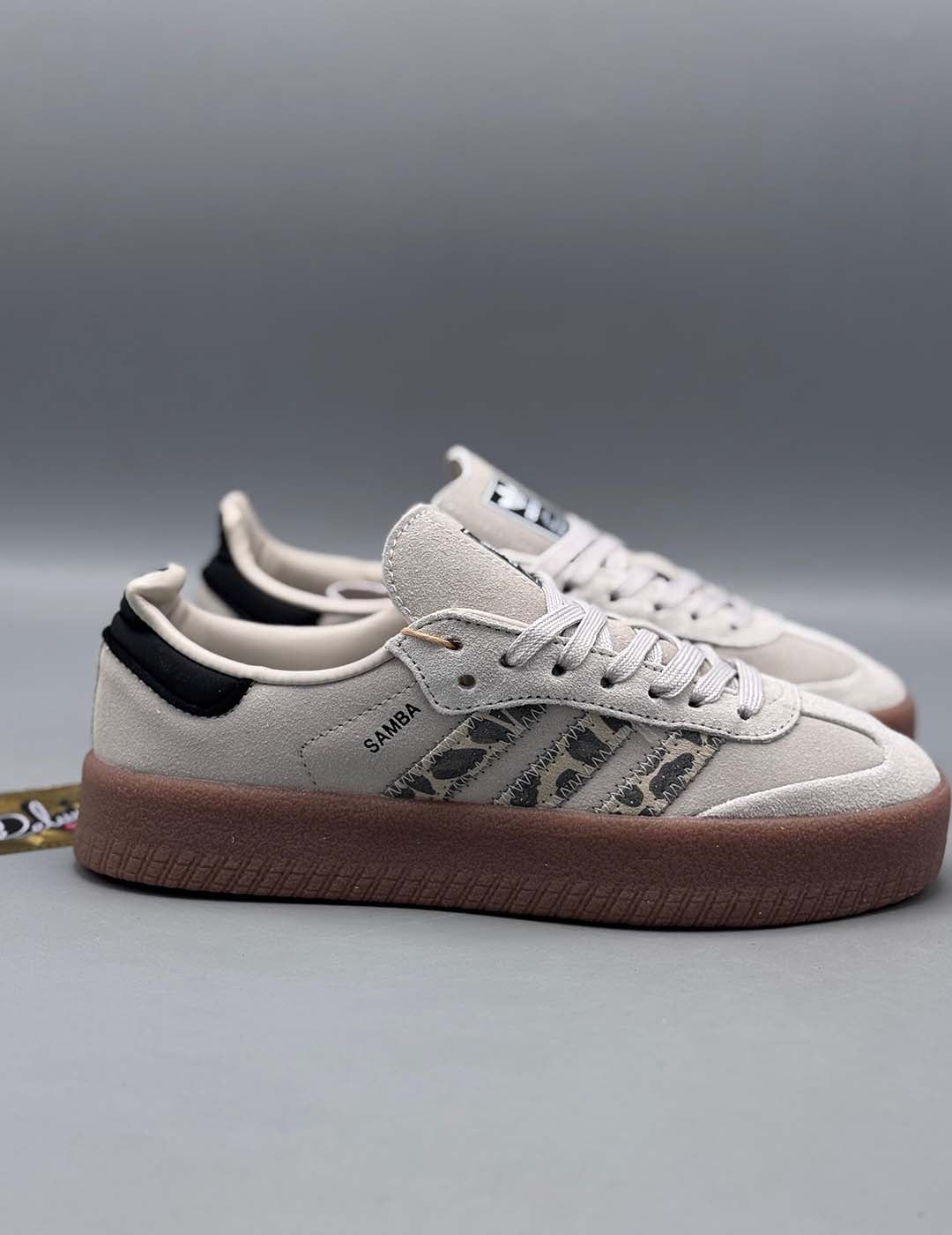 Adidas Sambae Leopard Off White