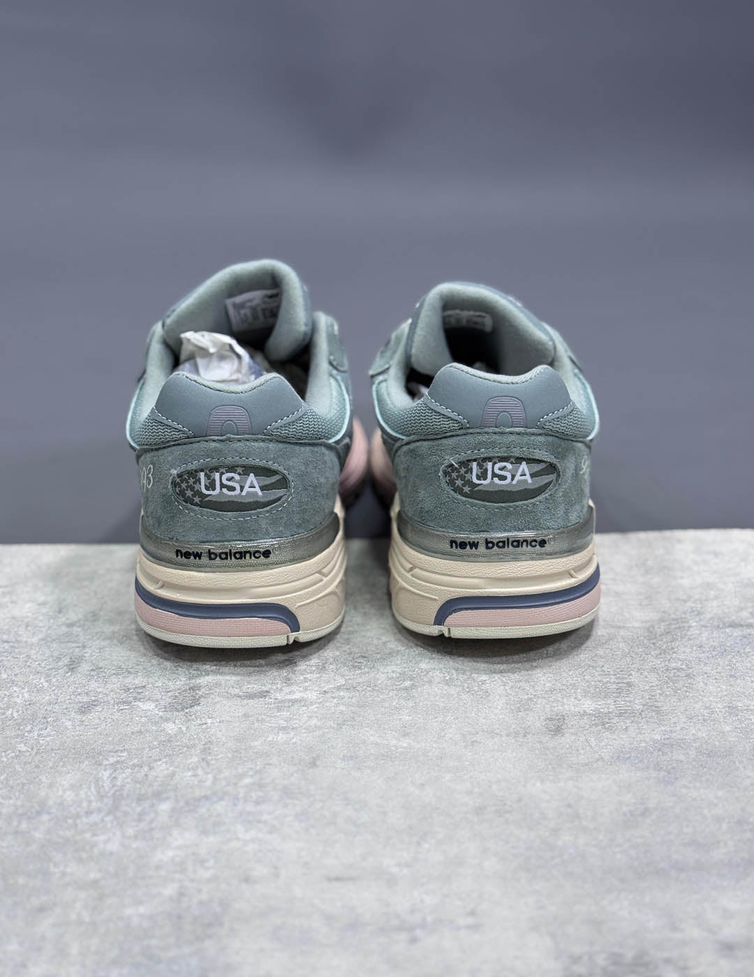 New Balance 993 MIUSA x KITH Pistachio