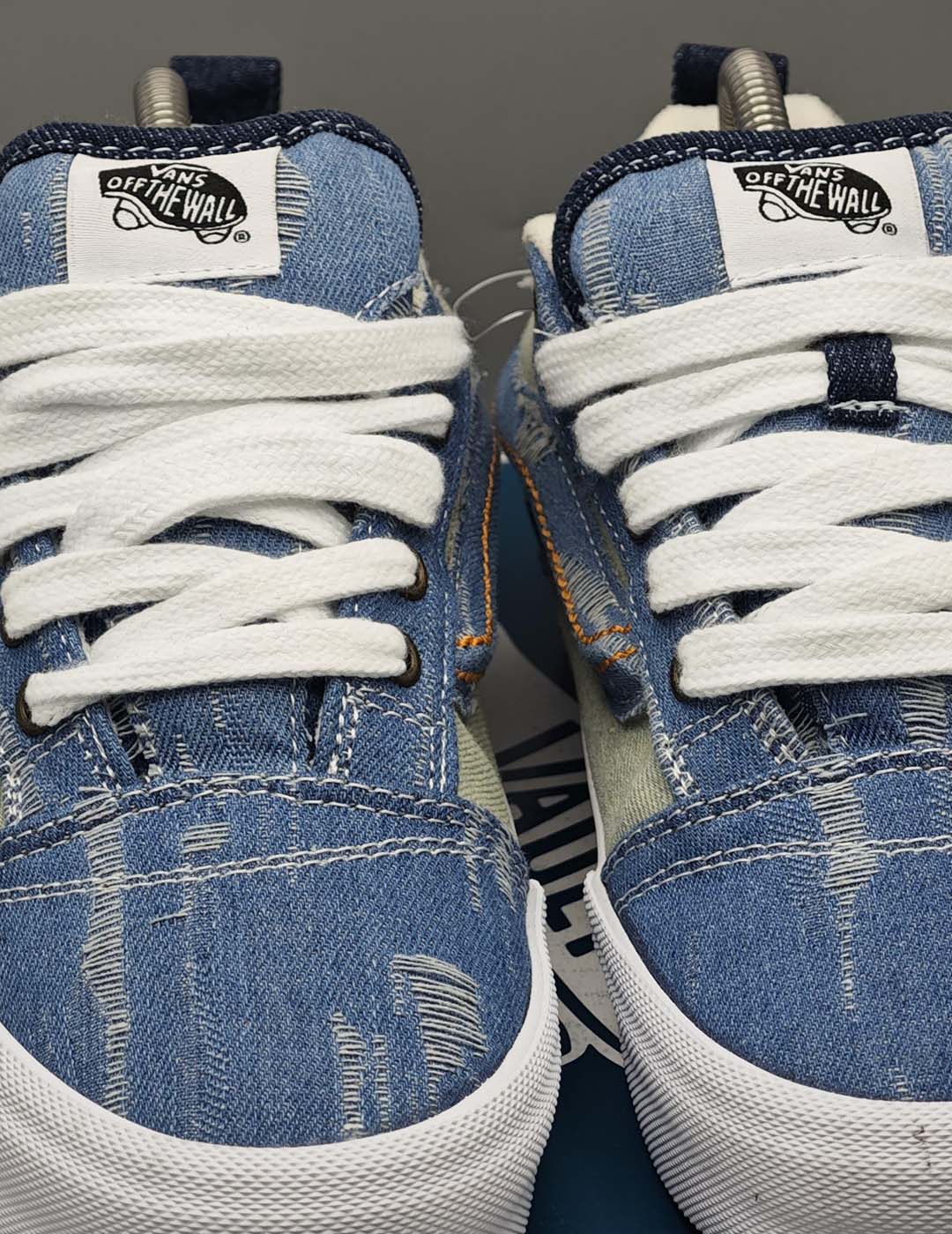Vans Blue Black Checkerboard