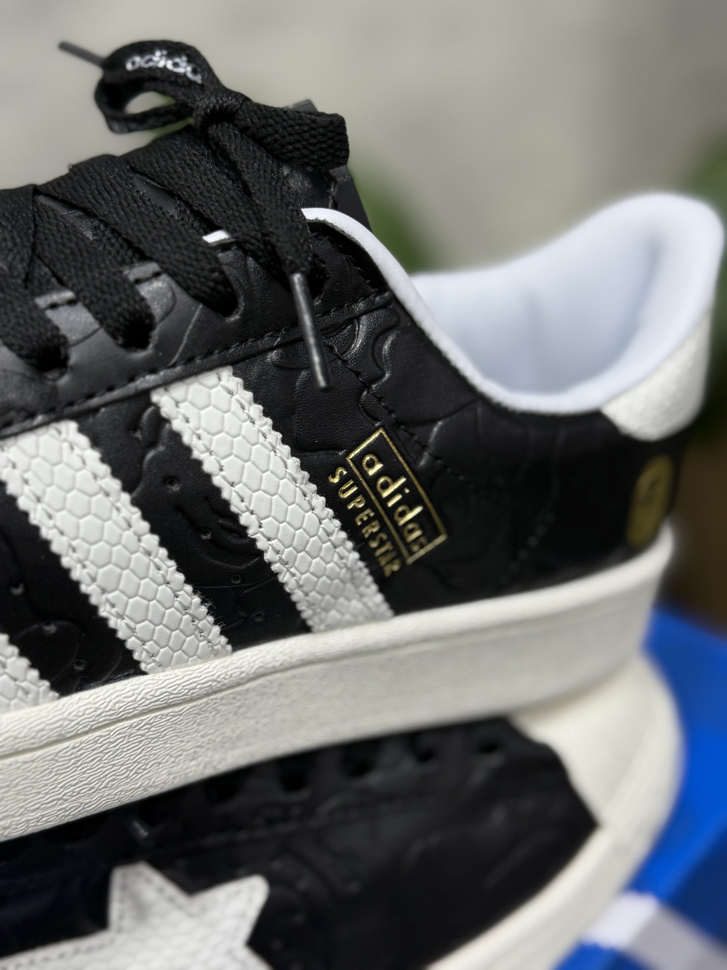 Adidas Superstar x BAPE Negro Blanco Edición Especial ⭐🔥