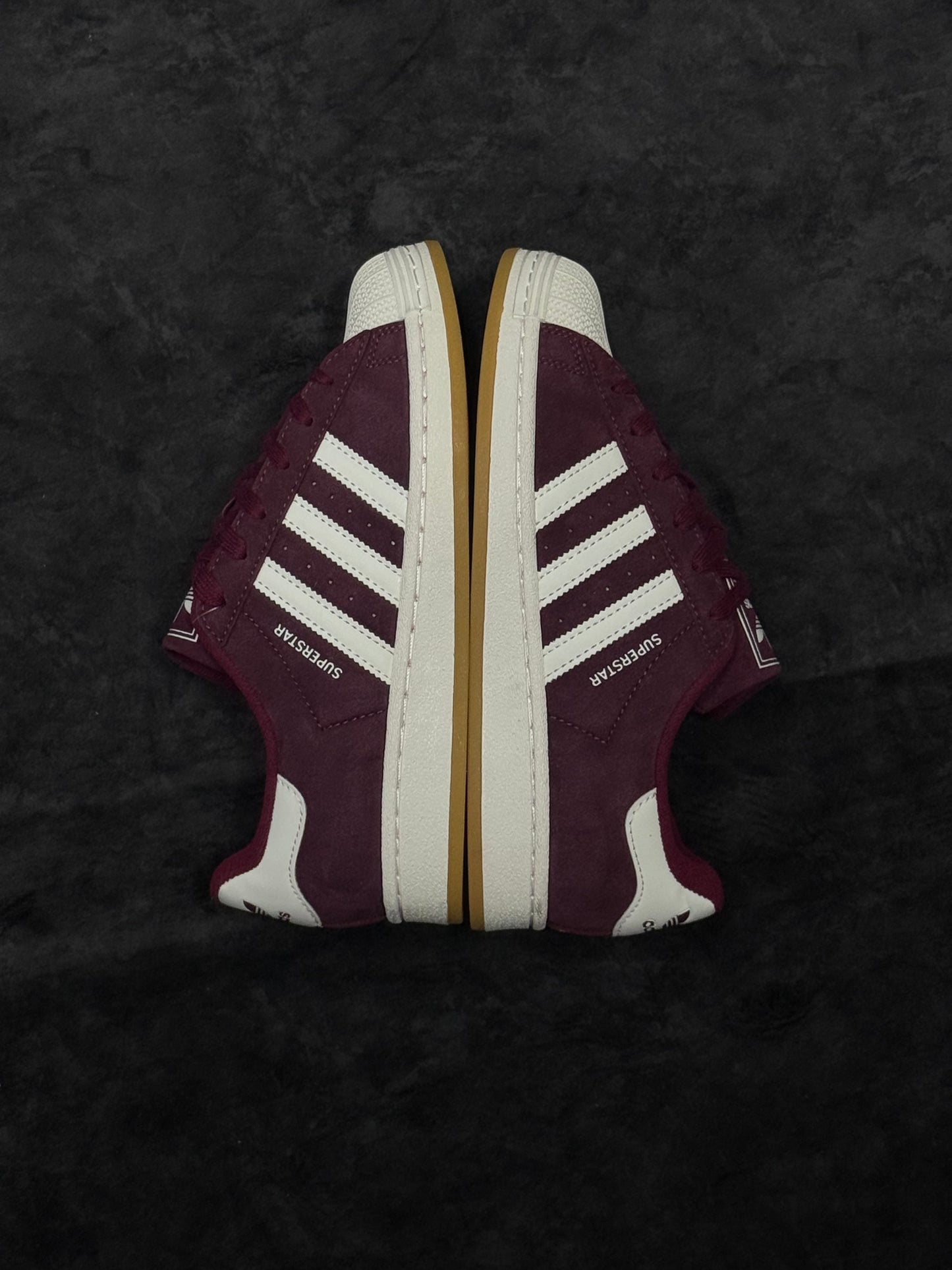 Adidas Originals Superstar Vinotinto gamuza