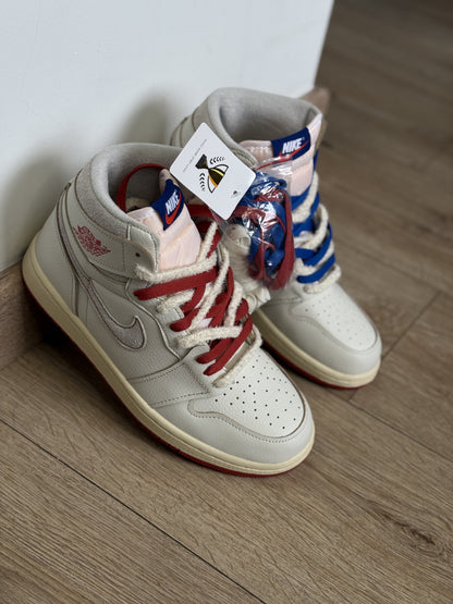 Air Jordan 1 Retro High Latte Red Stitch