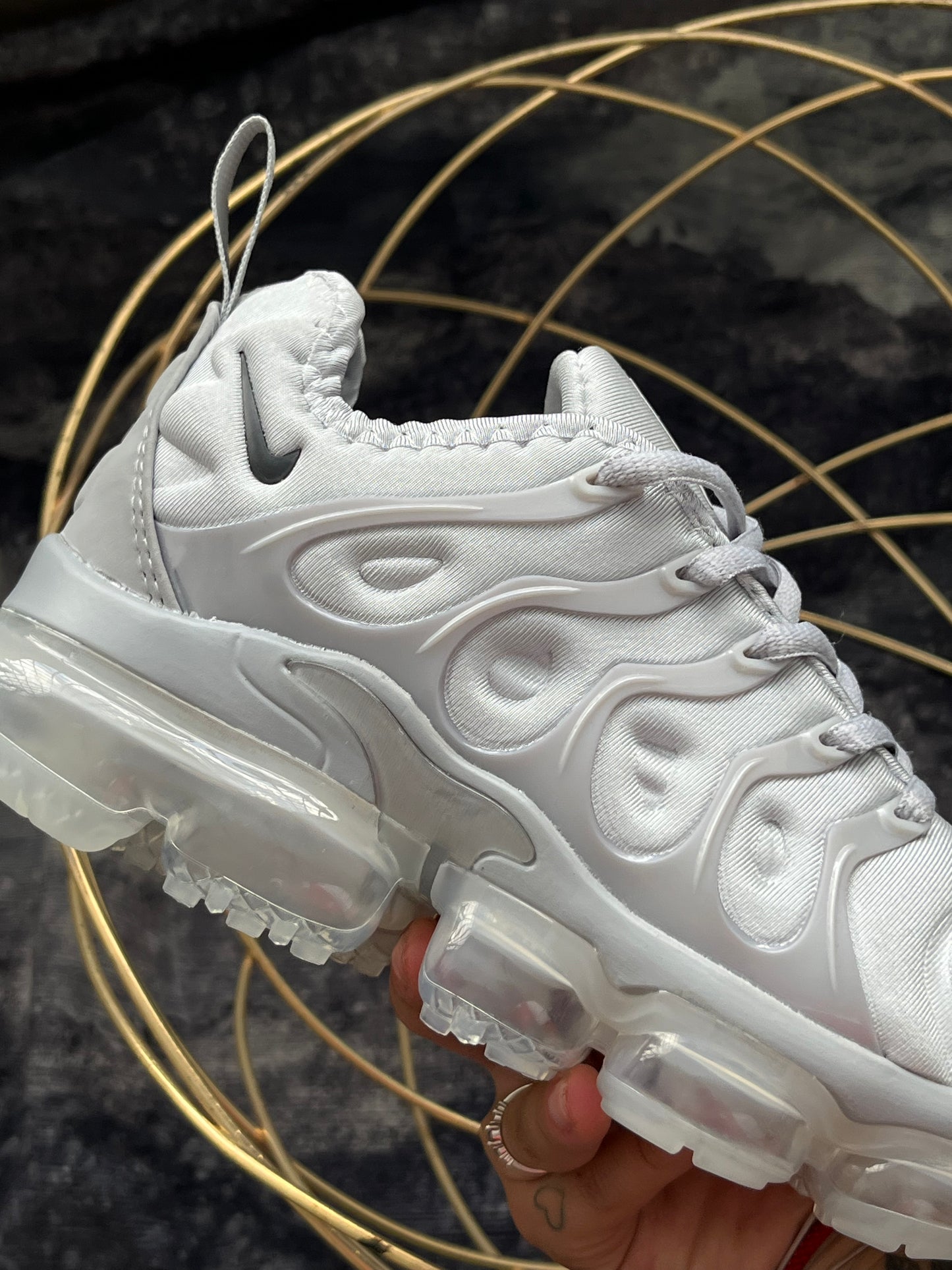 Nike Air VaporMax Plus Silver / Light Grey