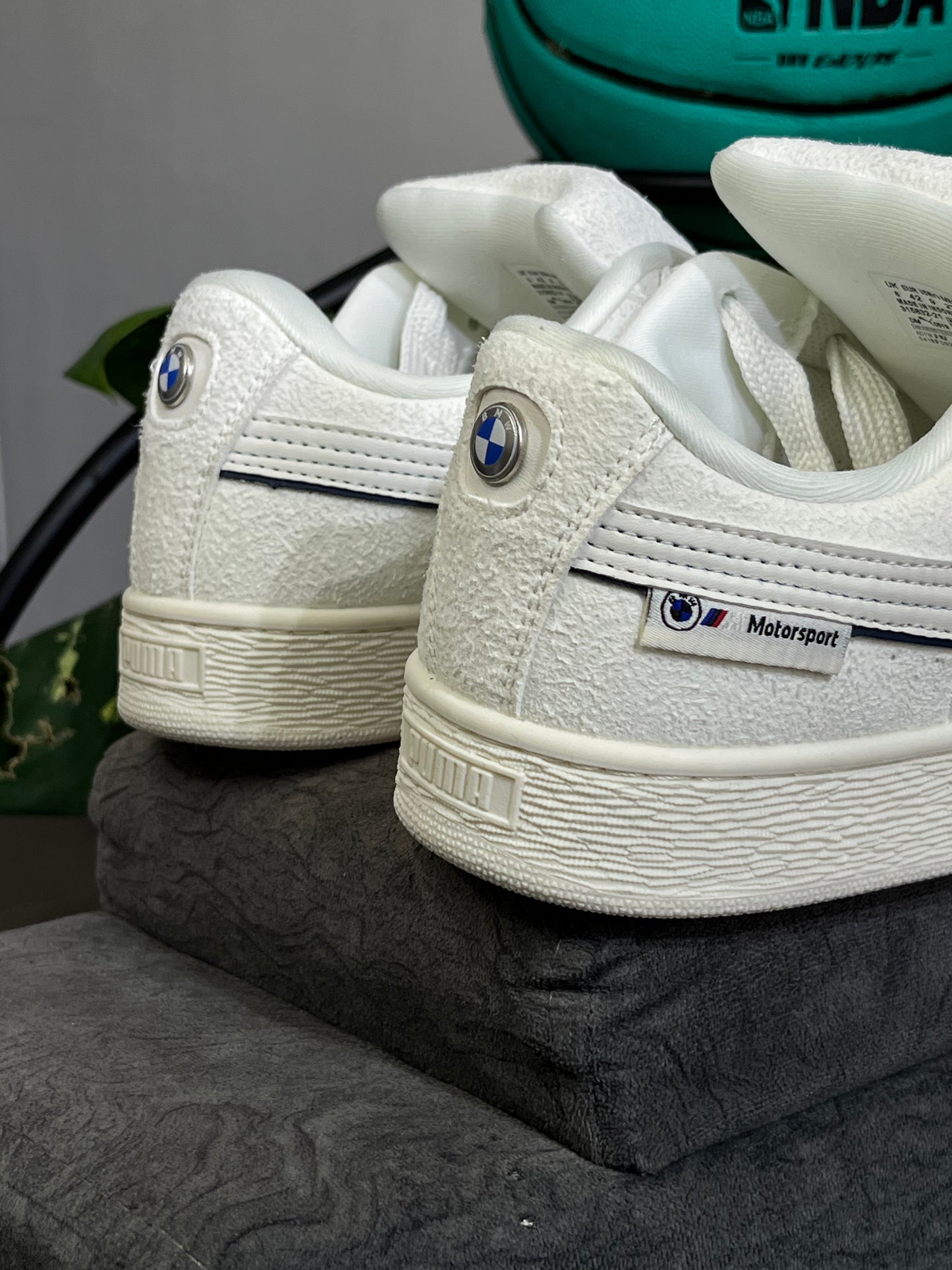 Puma Suede XL BMW M Motorsport White