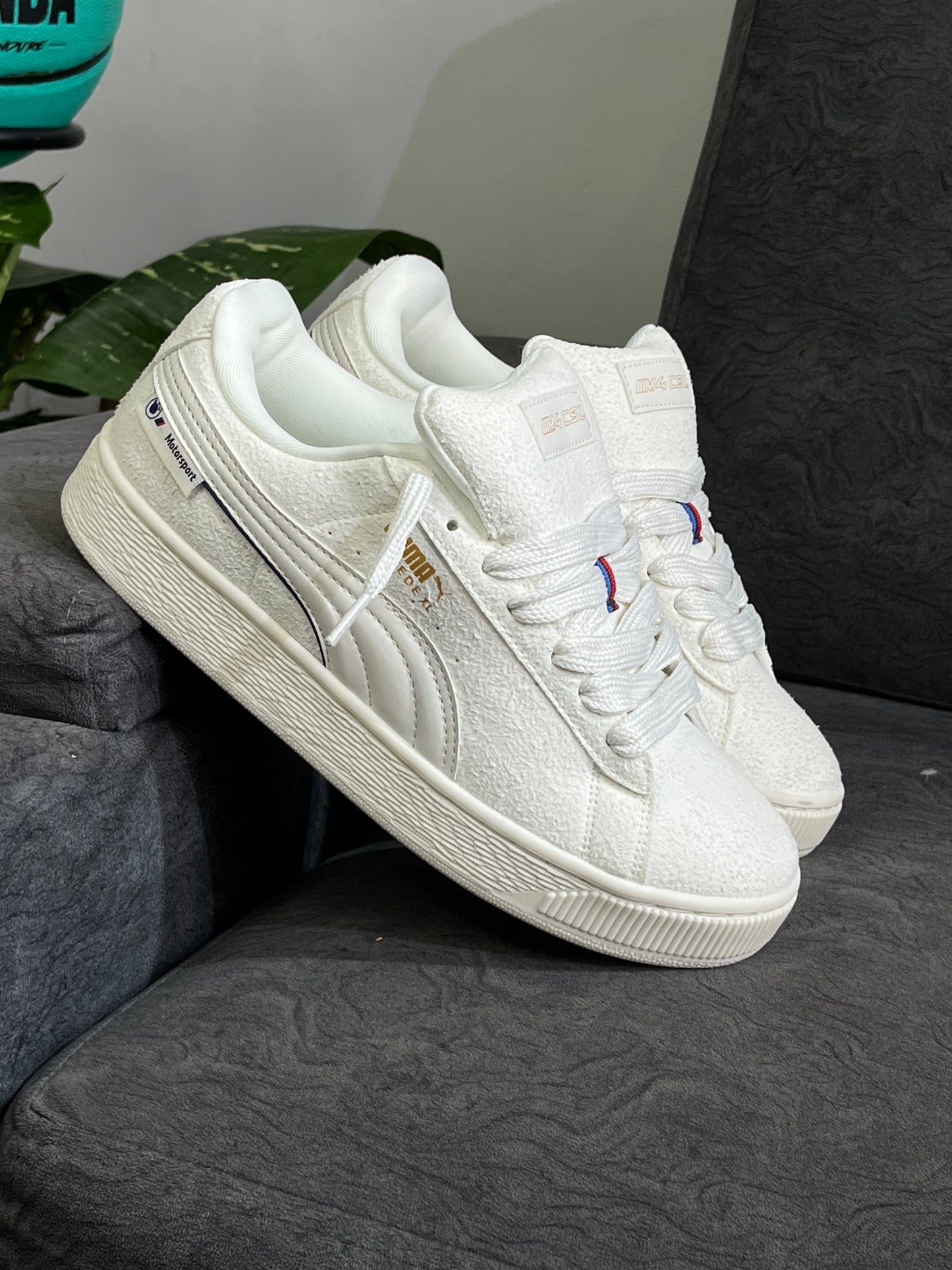 Puma Suede XL BMW M Motorsport White