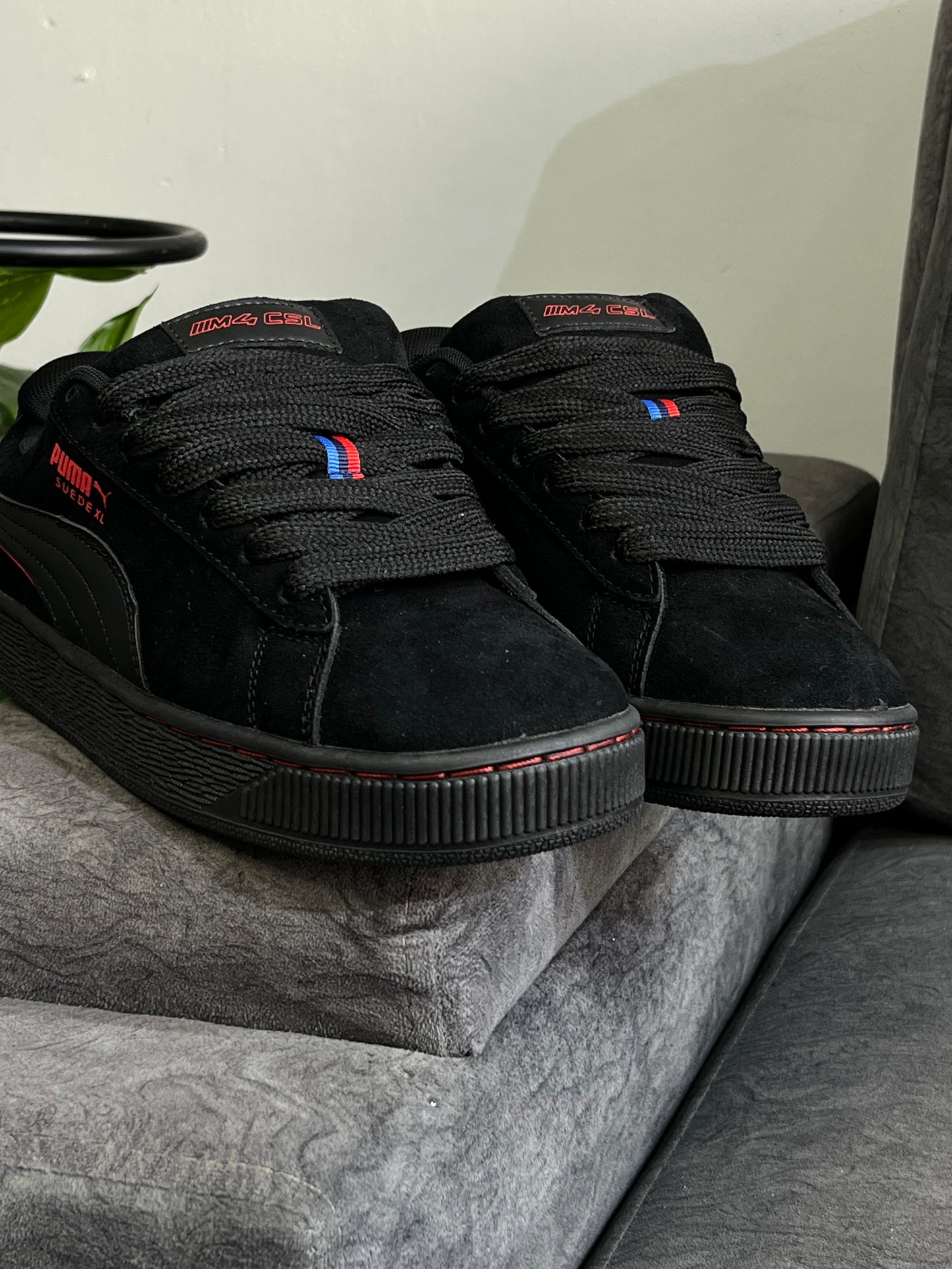 Puma Suede XL BMW M Motorsport black / red