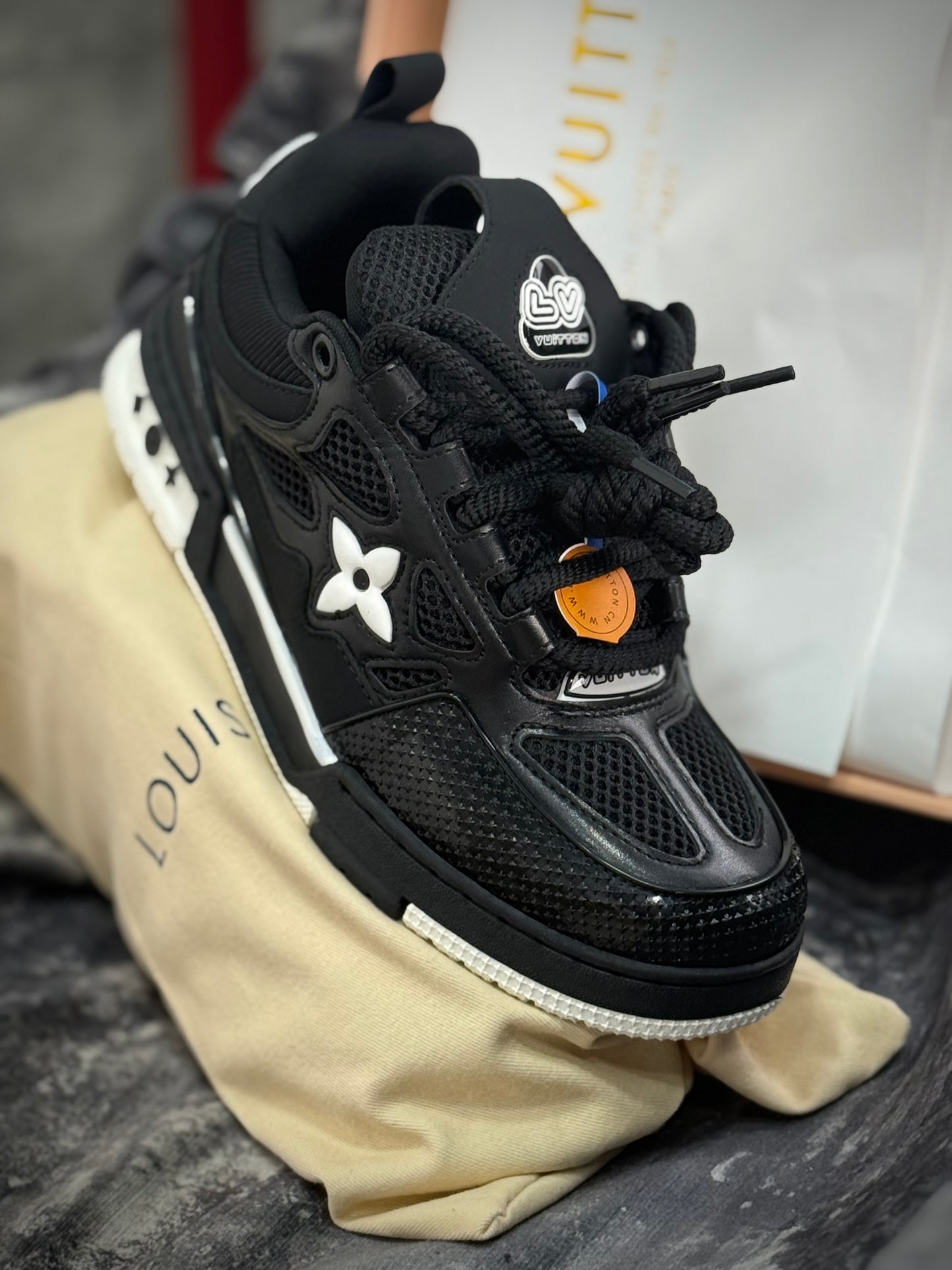 Louis Vuitton skate black