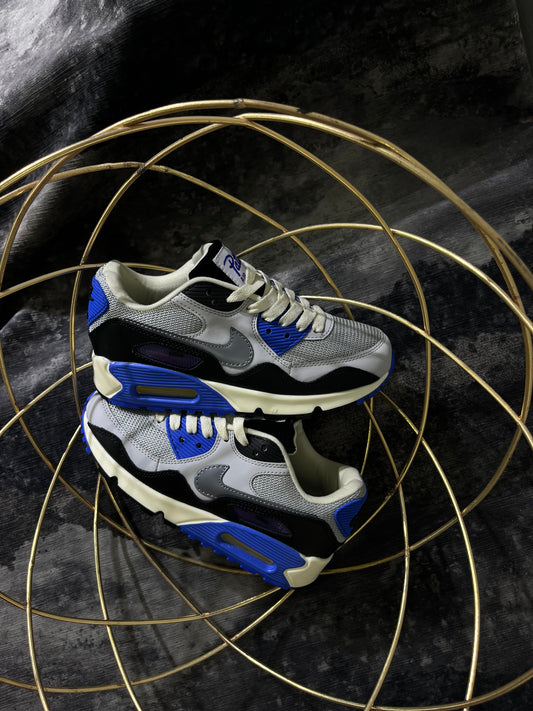 Air Max 90 x Patta Sapphire and Particle Grey