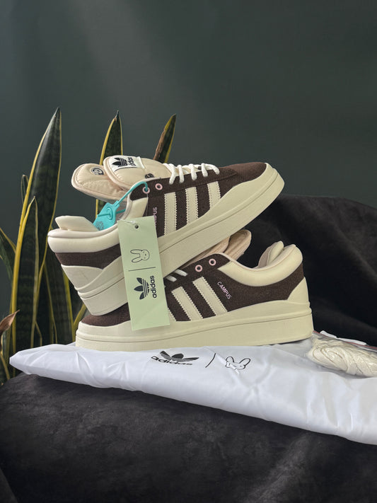 Adidas Campus de adidas x Bad Bunny en color marrón y beige