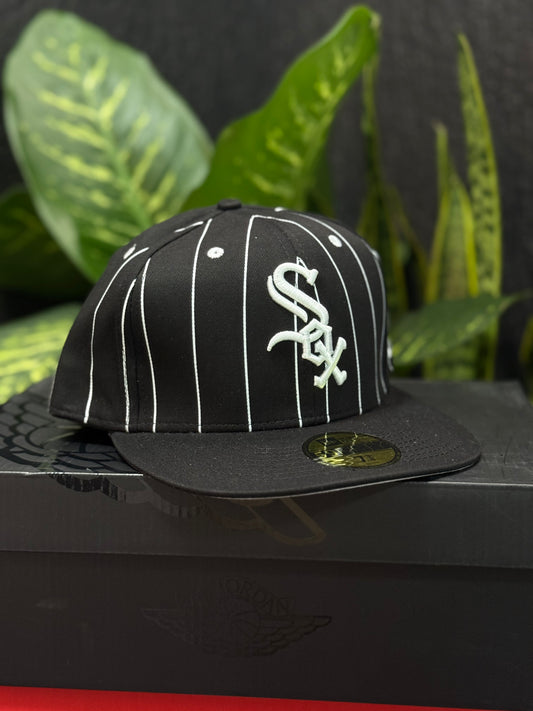 Chicago White Sox MLB Pinstripe Visor  9FIFTY Snapback
