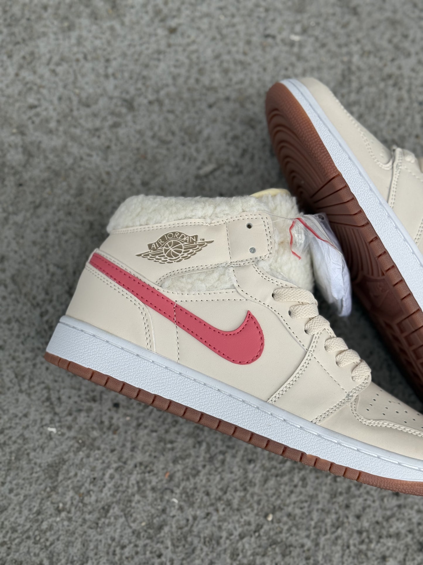 Air Jordan 1 Mid Canvas Multi-Swoosh