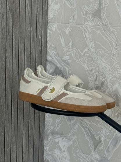 adidas Samba Jane Ruffle Pack White Pink Gum (Women's)