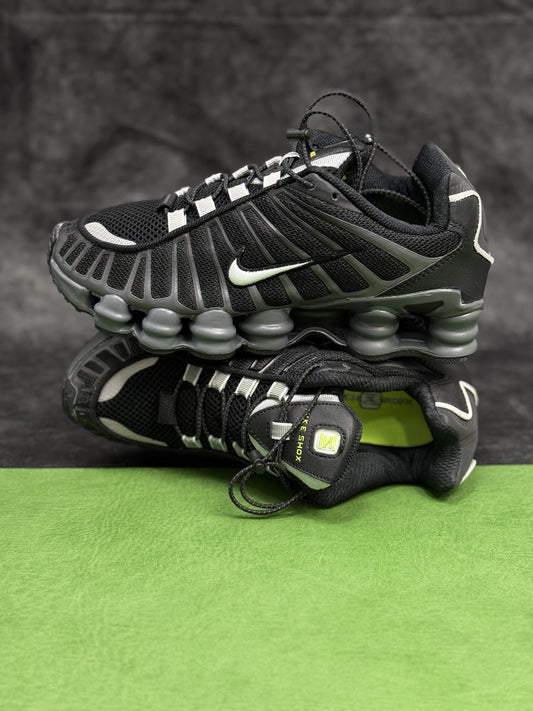 Nike Shox TL Black Metallic Silver
