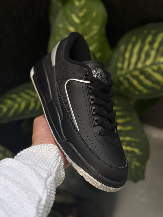 Air Jordan 2 Low “Black Cement” – Elegancia urbana