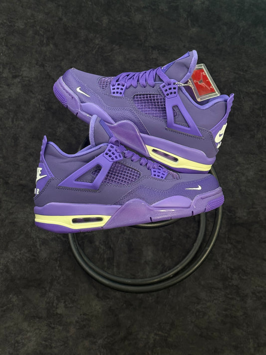 Air Jordan 4 Retro Nigel Sylvester "Purple Brick by Brick"