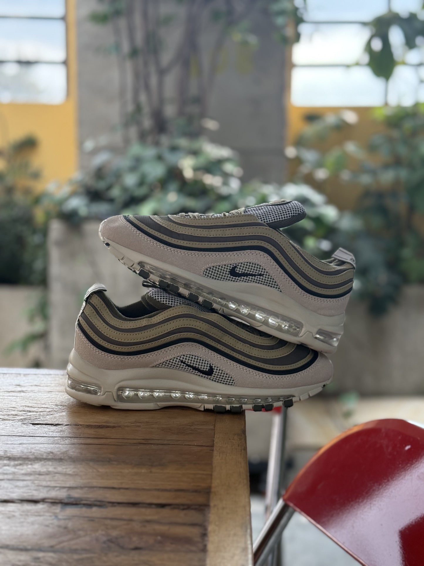 Las Nike Air Max 97 SE 'Light Bone Medium Olive'