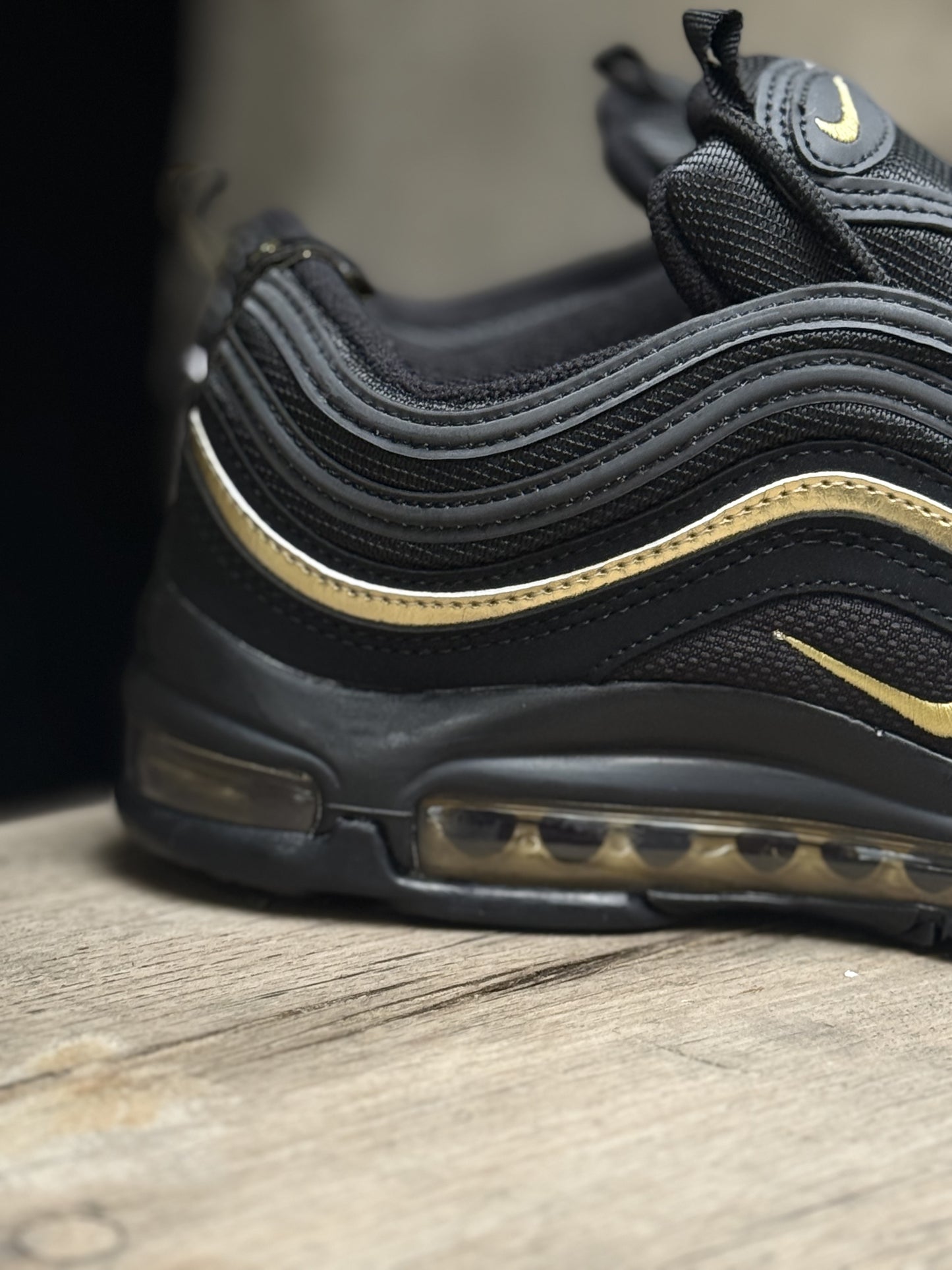 Zapatillas Nike Air Max 97 CM "Negro/Oro Metálico