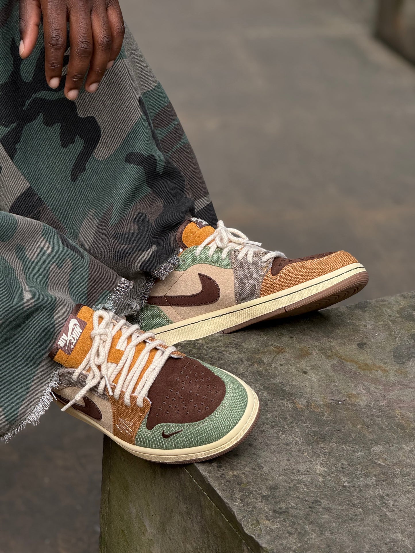 tenis Air Jordan 1 Low OG Voodoo