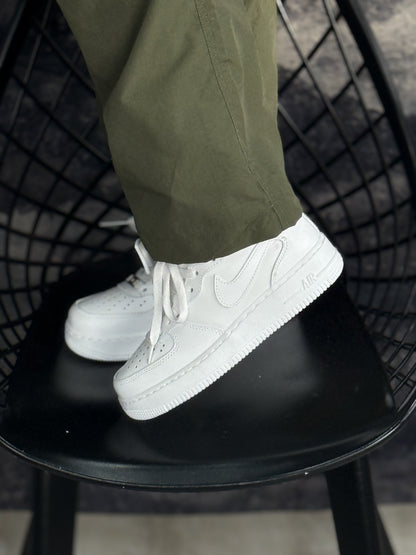 Nike Air Force 1 Mid '07 in a triple white